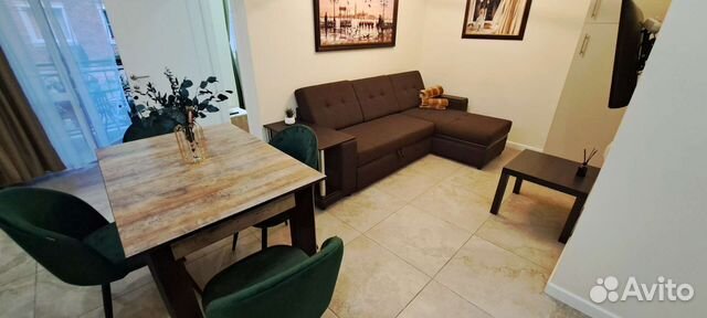 

1-к. квартира, 39 м², 2 кровати
