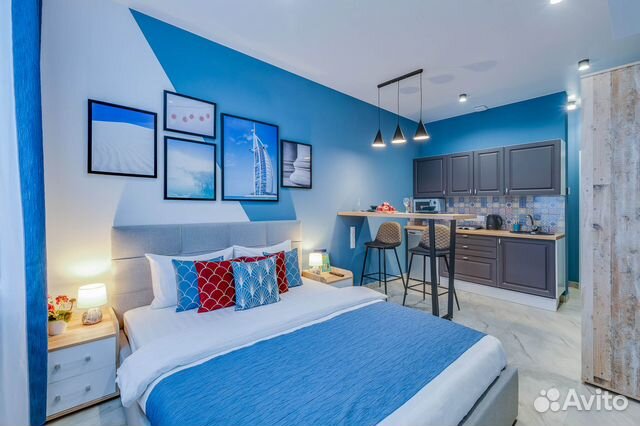 

Квартира-студия, 22 м², 1 кровать