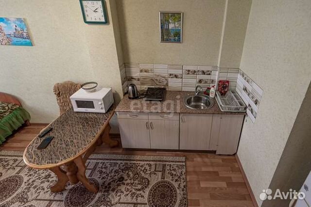 

Квартира-студия, 28 м², 3 кровати