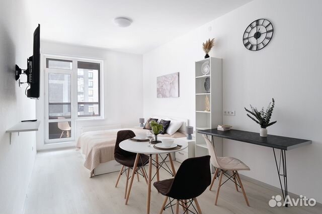 

Квартира-студия, 26 м², 2 кровати