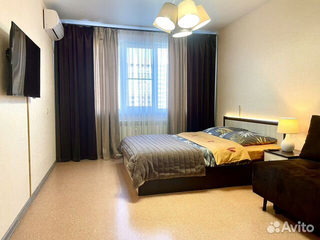 

1-к. квартира, 40 м², 3 кровати