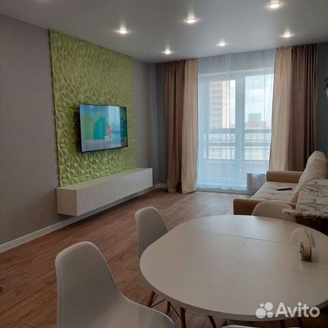 

2-к. квартира, 51 м², 2 кровати