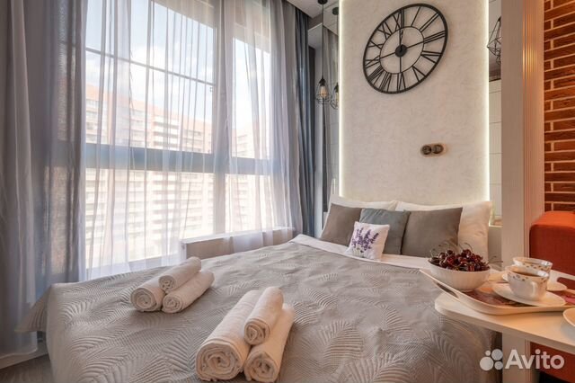 

Квартира-студия, 26 м², 2 кровати