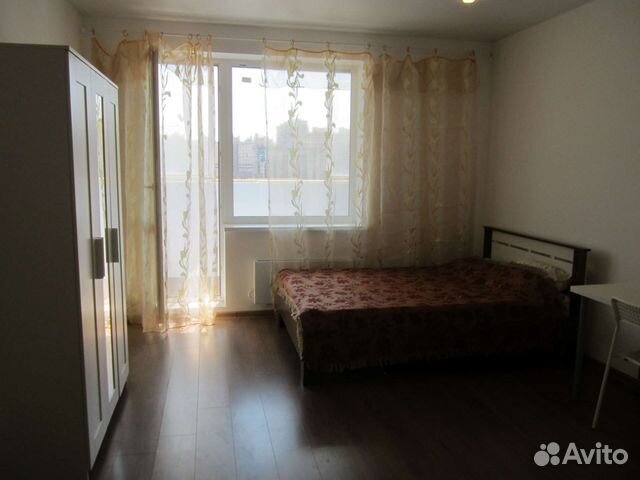 

Квартира-студия, 30 м², 2 кровати