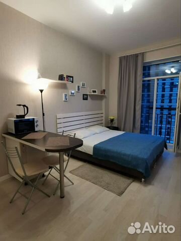 

Квартира-студия, 25 м², 2 кровати