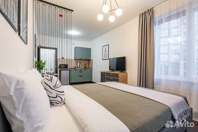 

Квартира-студия, 24 м², 2 кровати