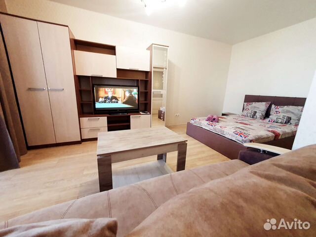 

1-к. квартира, 38 м², 2 кровати