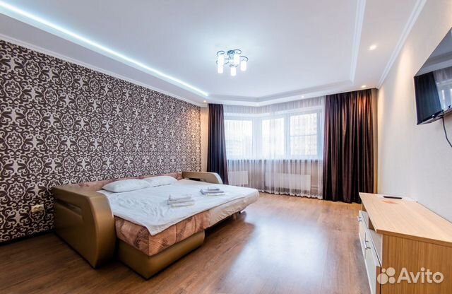 

1-к. квартира, 45 м², 2 кровати