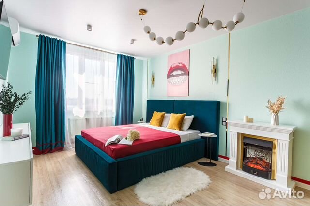 

1-к. квартира, 38,6 м², 2 кровати