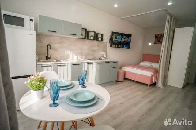 

Квартира-студия, 25 м², 1 кровать