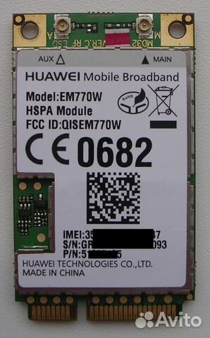 3G модем Huawey EM770W