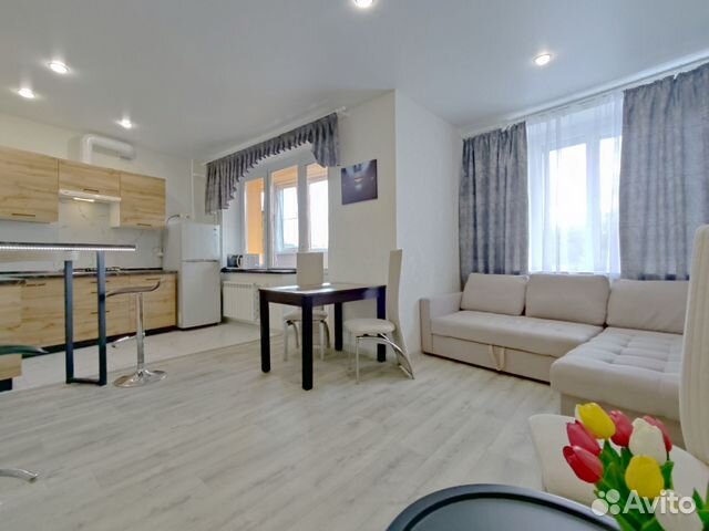 

1-к. квартира, 56 м², 3 кровати