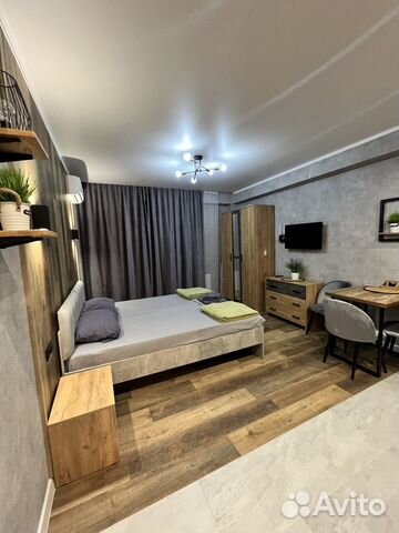 

Квартира-студия, 29 м², 2 кровати