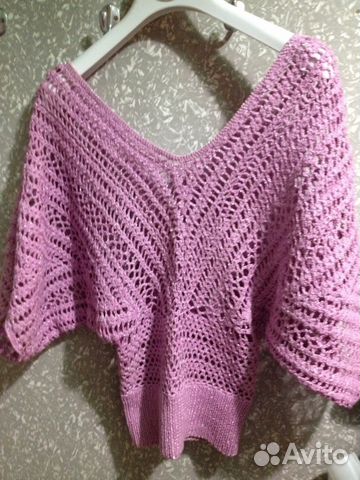 Вязаный свитер Ручная работа