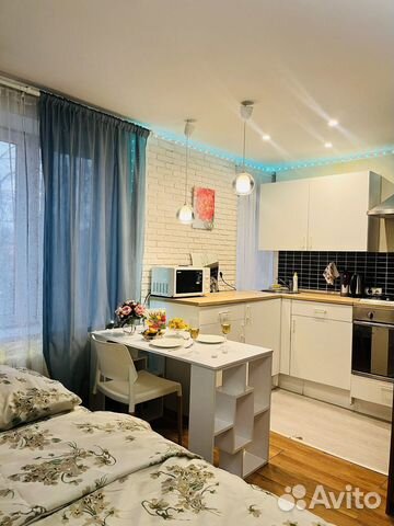 

Квартира-студия, 23,2 м², 2 кровати