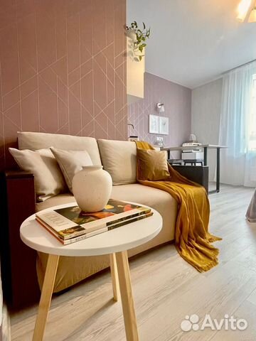 

Квартира-студия, 27 м², 1 кровать