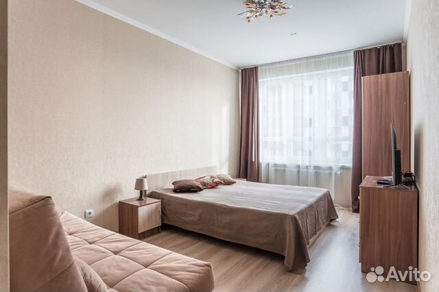 

1-к. квартира, 39 м², 3 кровати
