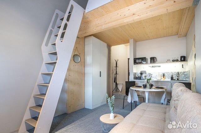 

Квартира-студия, 25 м², 2 кровати
