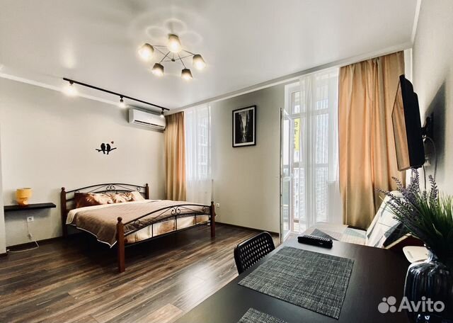 

Квартира-студия, 32 м², 2 кровати