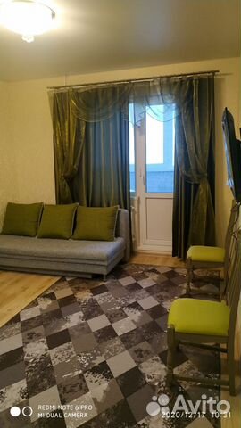 

Квартира-студия, 33 м², 2 кровати