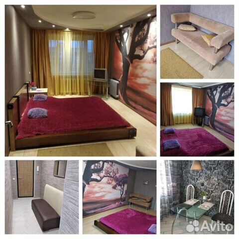 

1-к. квартира, 42 м², 2 кровати