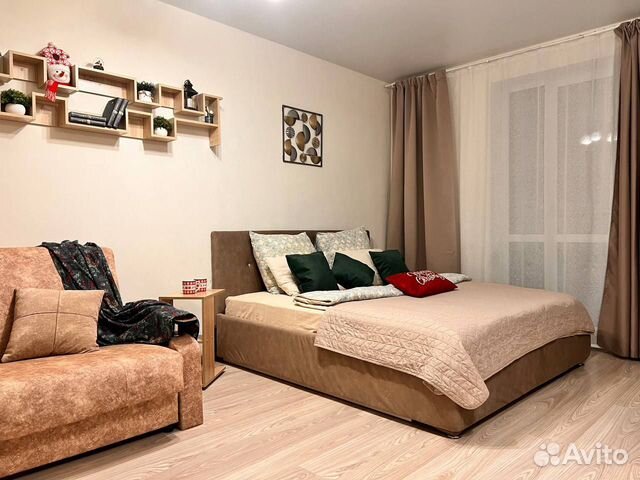 

Квартира-студия, 35,5 м², 2 кровати