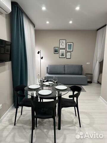 

Квартира-студия, 35 м², 2 кровати