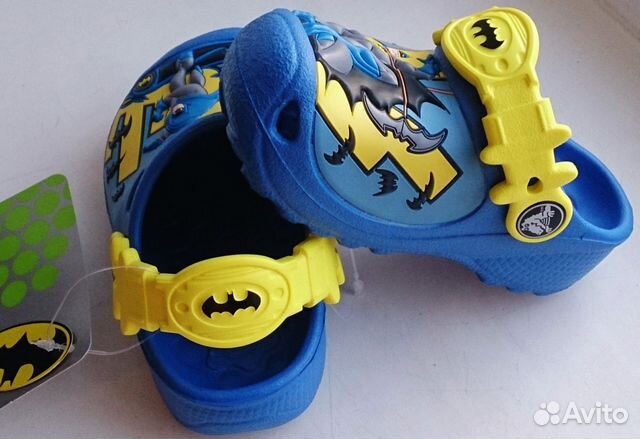 Сабо сандалии сланцы Batman Crocs 23 - 24 р Сабо сандалии сланцы Batman Crocs 23 - 24 р