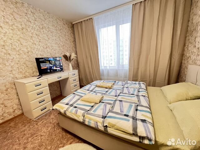 

1-к. квартира, 33 м², 2 кровати