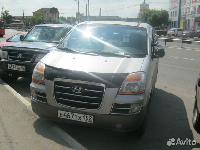 Дефлекторы окон и капота Hyundai H1 (1997-2007) Дефлекторы окон и капота Hyundai H1 (1997-2007)