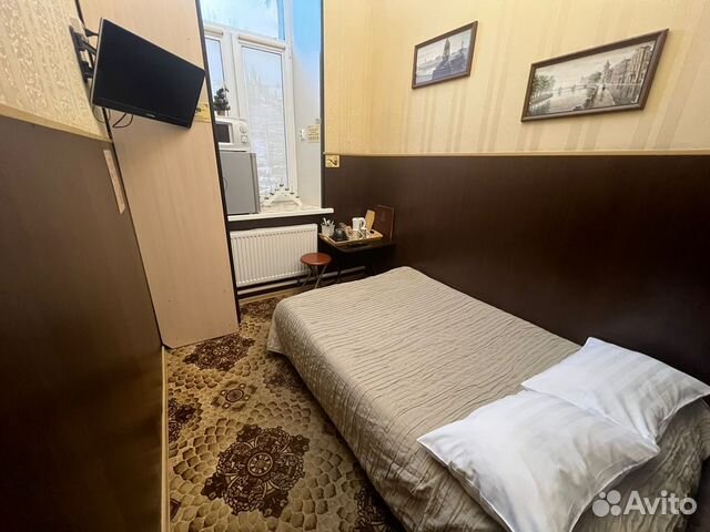 

Квартира-студия, 10 м², 1 кровать