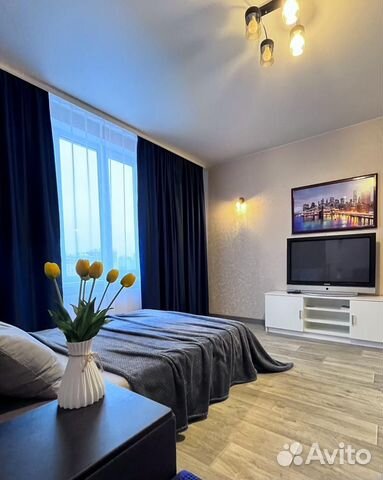 

1-к. квартира, 40 м², 2 кровати
