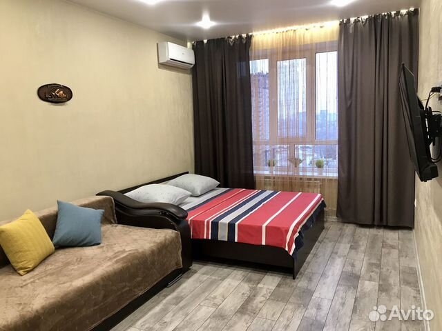 

1-к. квартира, 43 м², 2 кровати