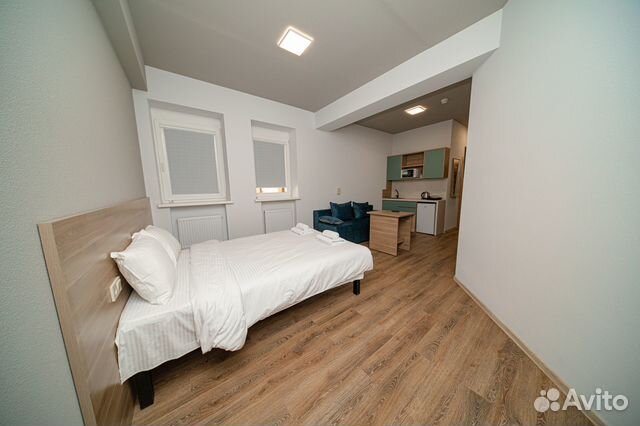 

Квартира-студия в апарт-отеле, 22,1 м², 2 кровати