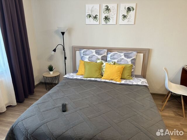

Квартира-студия, 38 м², 2 кровати