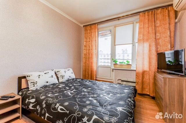 

1-к. квартира, 38 м², 2 кровати
