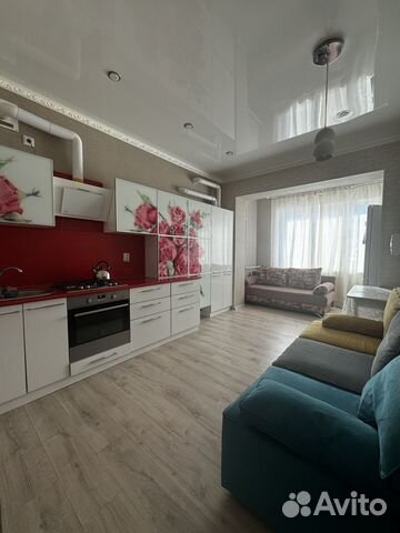 

1-к. квартира, 44 м², 3 кровати