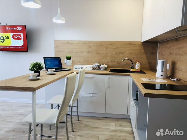 

Квартира-студия, 32 м², 1 кровать