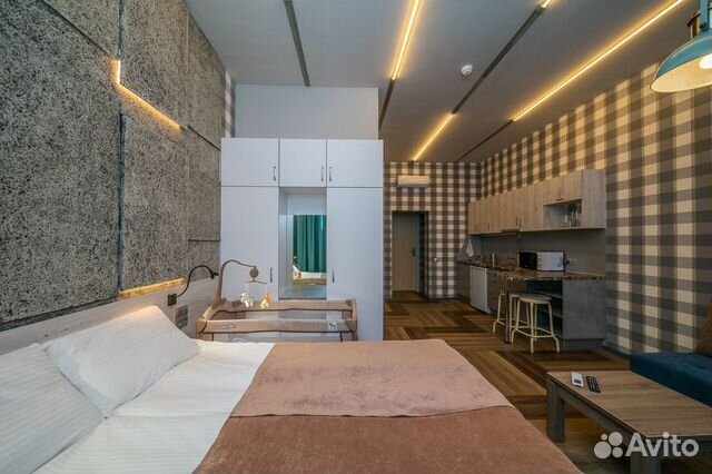 

Квартира-студия в апарт-отеле, 24 м², 1 кровать