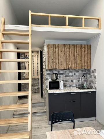 

Квартира-студия, 18 м², 2 кровати