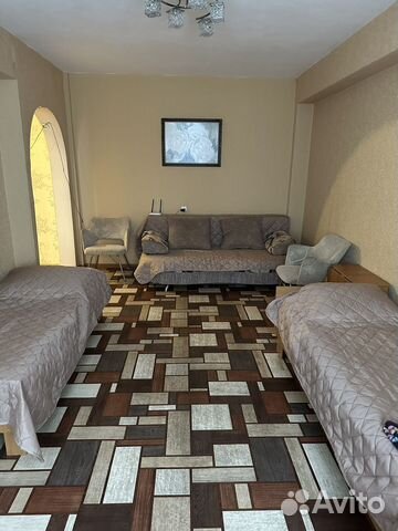 

1-к. квартира, 45 м², 3 кровати