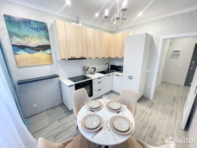 

1-к. квартира, 38 м², 2 кровати