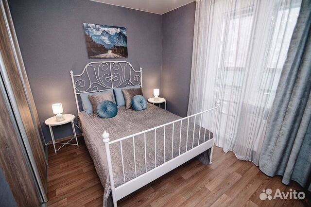 

1-к. квартира, 45 м², 2 кровати