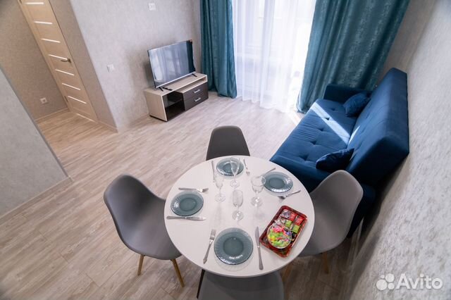 

1-к. квартира, 38 м², 2 кровати