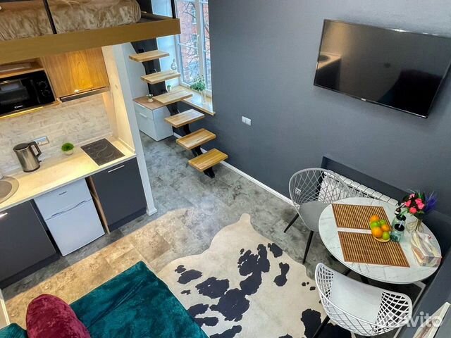 

Квартира-студия, 20 м², 2 кровати
