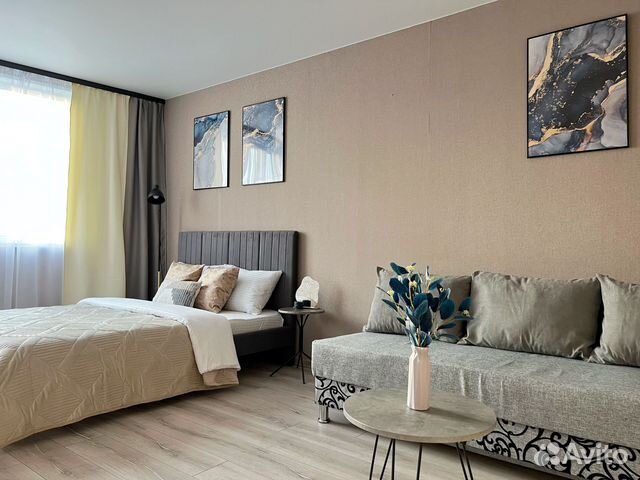 

1-к. квартира, 41 м², 2 кровати