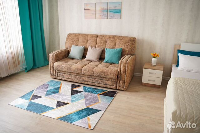 

1-к. квартира, 36 м², 2 кровати
