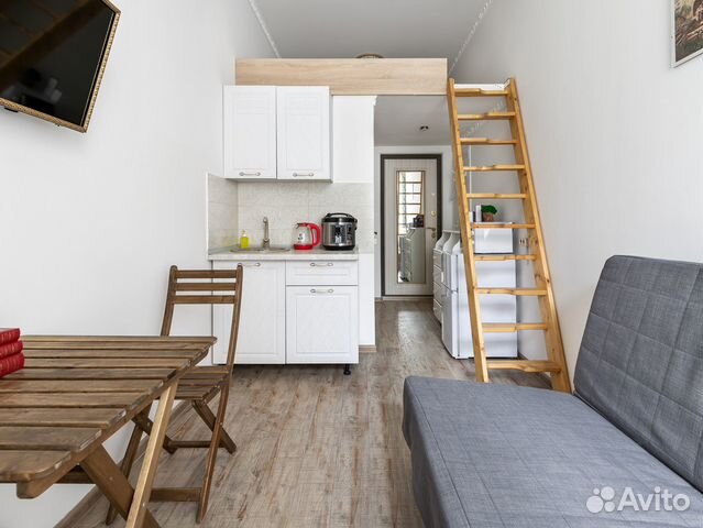 

Квартира-студия, 16 м², 2 кровати