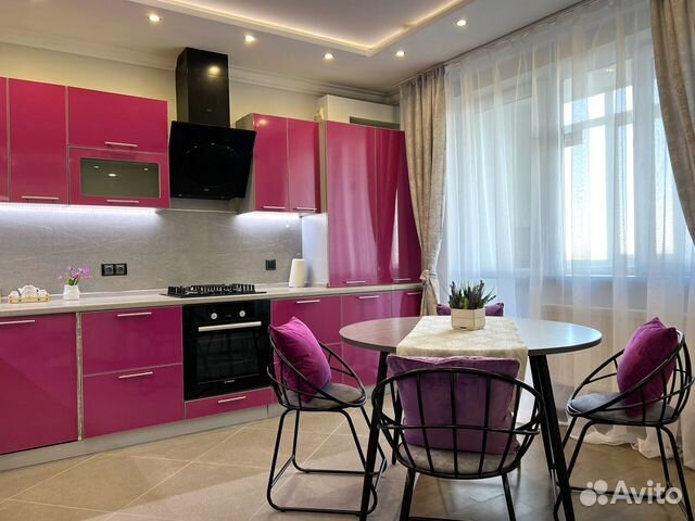 

1-к. квартира, 55 м², 2 кровати
