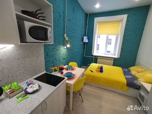 

Квартира-студия, 18 м², 1 кровать